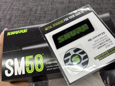 SM58 58주년 캠페인 갔다왔습니다!